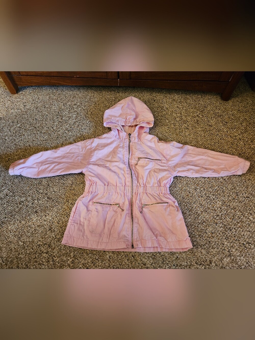 Basic Editions Pink Jacket Size 4T